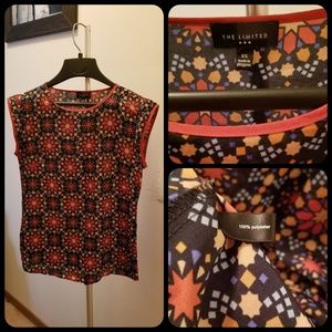 Colorful patterned top